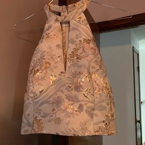 Express high neck crop top